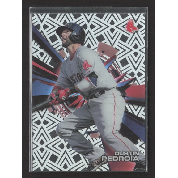 2015 Topps High Tek Dustin Pedroia HT-DPA Baseball Card, Boston Red Sox