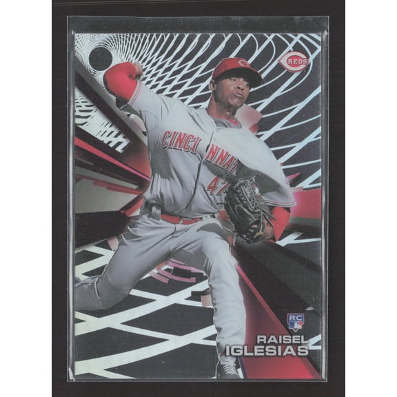 2015 Topps High Tek Raisel Iglesias RC #HT-RI Cincinnati Reds Baseball Card