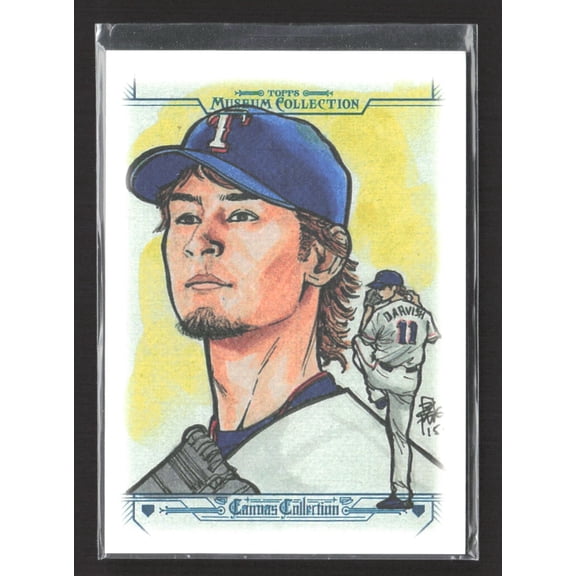 2015 Topps Museum Collection Canvas Collection Yu Darvish #CCR-45 Reproduction Canvas Collection Reproduction