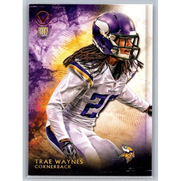 2015 Topps Valor Trae Waynes #97 RC Minnesota Vikings Football Card Minnesota Vikings NFL FOOTBALL Trading Card