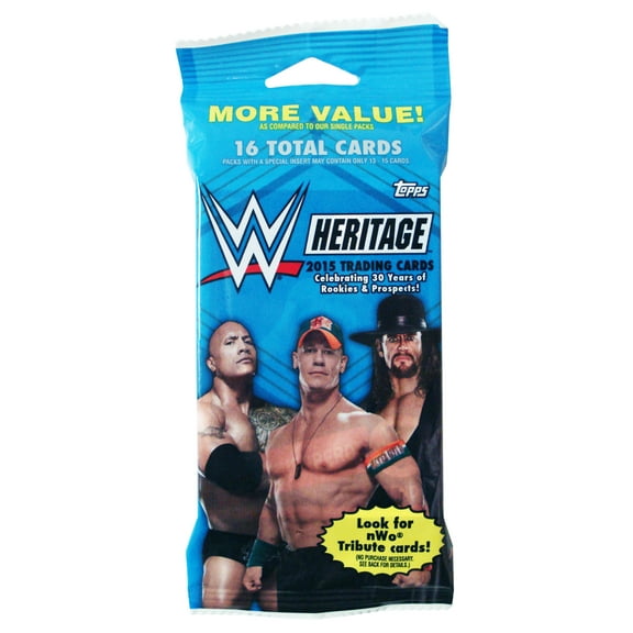 2015 Topps WWE Heritage Value Pack