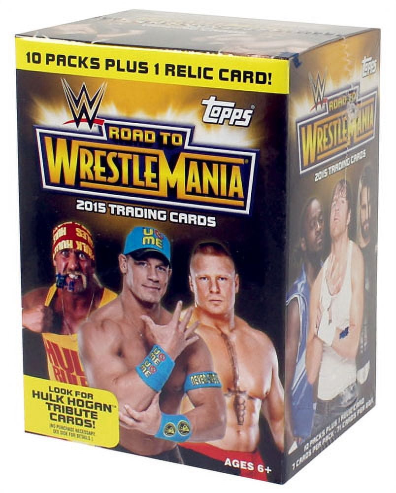 2015 Topps WWE Wrestling Value Box