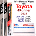thumbnail image 1 of 2015 Toyota 4Runner Wiper Blades (Set of 3) w/Rear Wiper, 1 of 3