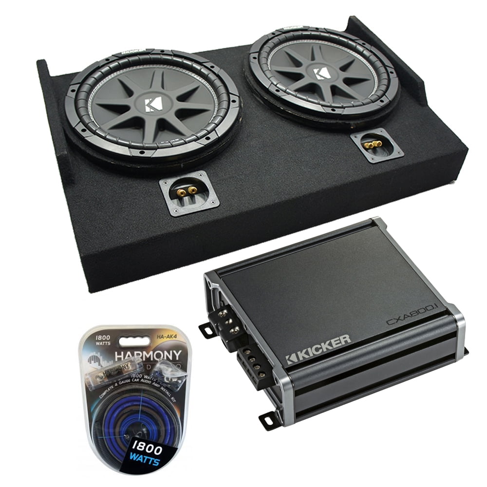 2015 UP Ford F150 Super Cab Kicker Comp C12 Dual 12 Custom Sub Box
