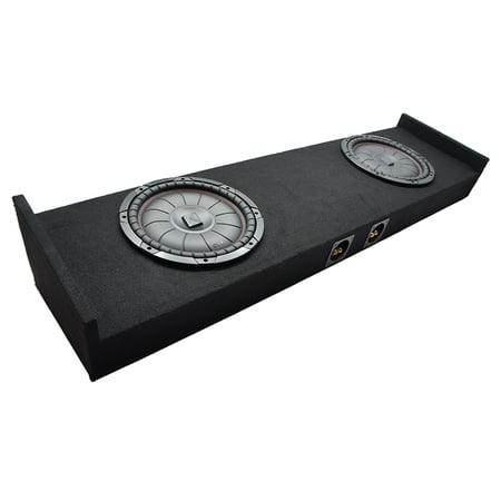 2015 - 2025 Ford F150 Super Crew Kicker CompVT CVT12 Dual 12" Custom Sub Box 2 Ohm