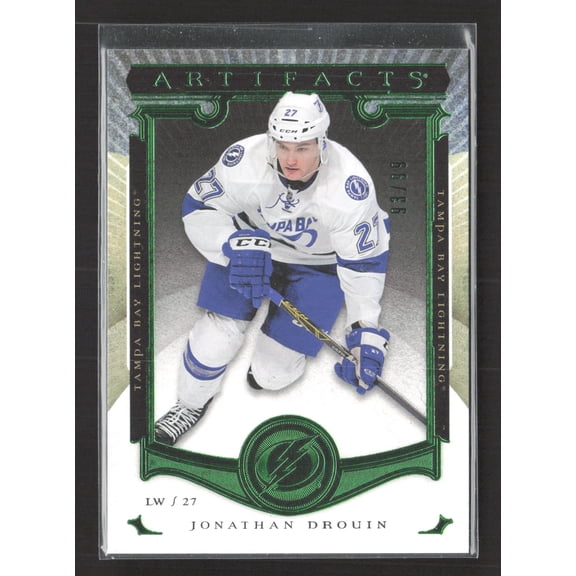 2015 Upper Deck Artifacts Jonathan Drouin #36 Emerald