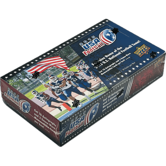 2015 Upper Deck USA Football Hobby Box