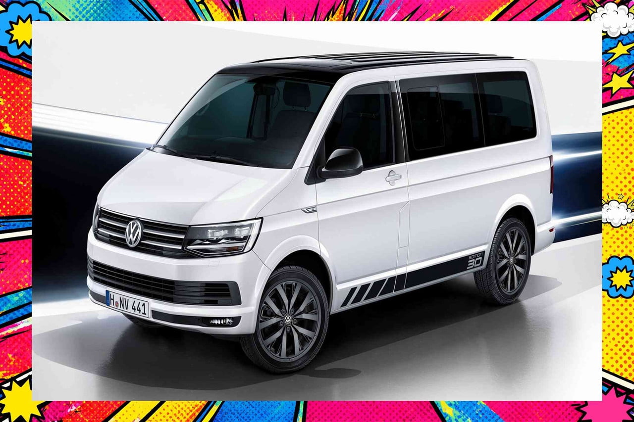 2015 Volkswagen Multivan Edition 30 - Pop Art Edition | 12x18 Inch ...
