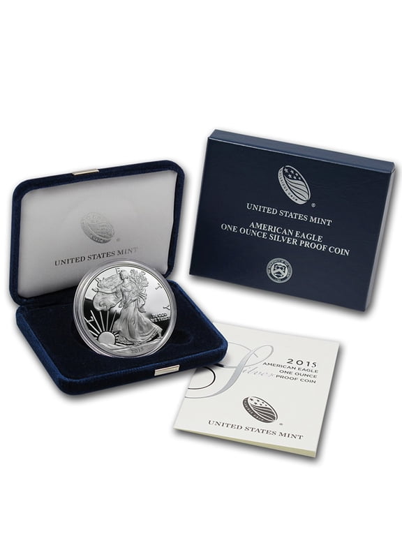 2015-W 1 oz Proof American Silver Eagle (w/Box & COA)