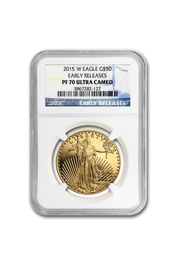 2015-W 1 oz Proof Gold Eagle PF-70 UCAM NGC (Early Releases)