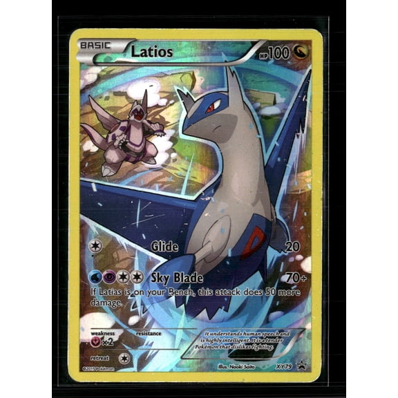 2015 XY Latios Holo Black Star Promo FA #XY79