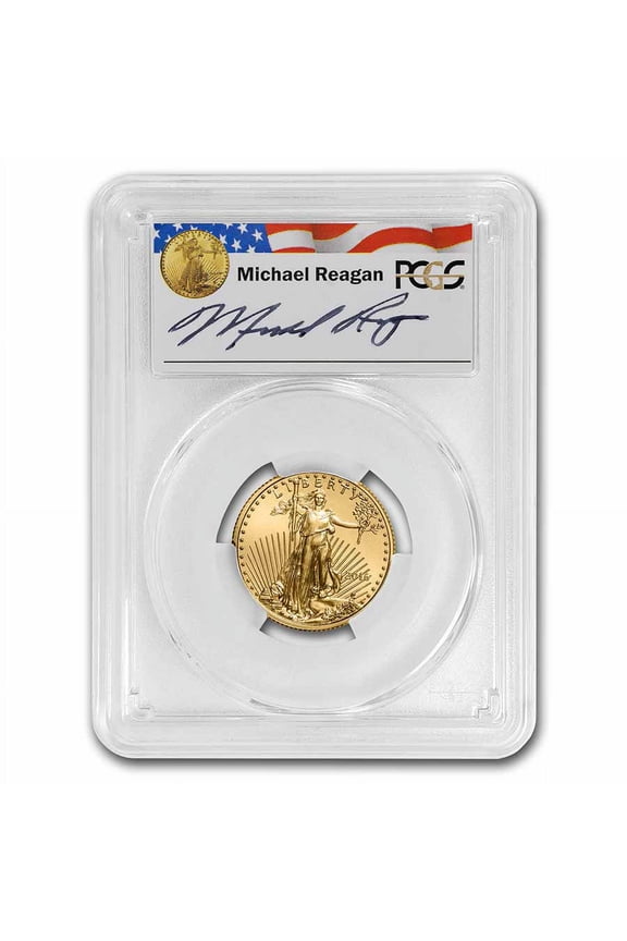 2016 1/4 oz American Gold Eagle MS-70 PCGS (Reagan)