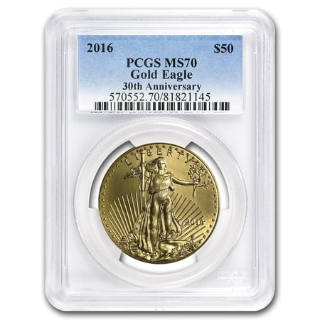 2016 1 oz American Gold Eagle MS-70 PCGS
