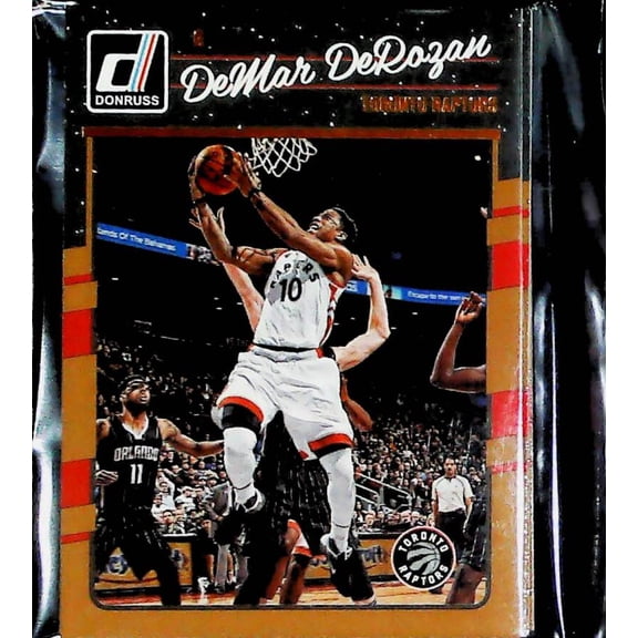 2016-17 Donruss NBA Toronto Raptors Team Set with Rookies (Hand Collated) of 7 Cards: 105 DeMar DeRozan 106 K