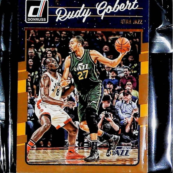 2016-17 Donruss NBA Utah Jazz Team Set with Rookies (Hand Collated) of 8 Cards: 49 Alec Burks 50 Rudy Gobert