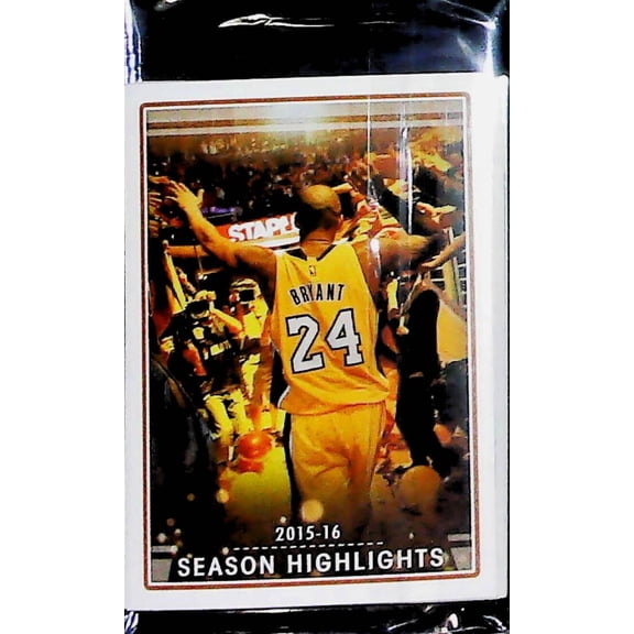 2016-17 Panini NBA Stickers Los Angeles Lakers Team Set Includes Rookies (Hand Collated) of 14 Paper Thin, Smaller Th