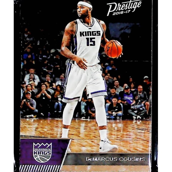 2016-17 Panini Prestige NBA Sacramento Kings Team Set with Rookies (Hand Collated) of 10 Cards: 19 DeMarcus Cousins