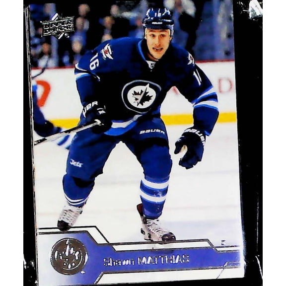 2016-17 Upper Deck Series 1 and 2 Winnipeg Jets Base Veteran Team Set 14 Cards All Cards Pack Fresh, Hand Co