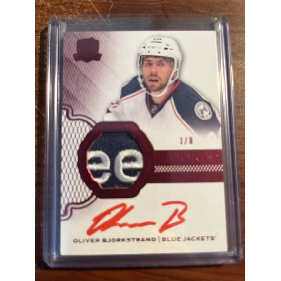 2016-17 Upper Deck The Cup Oliver Bjorkstrand #159 Patch Rookie Upper Deck