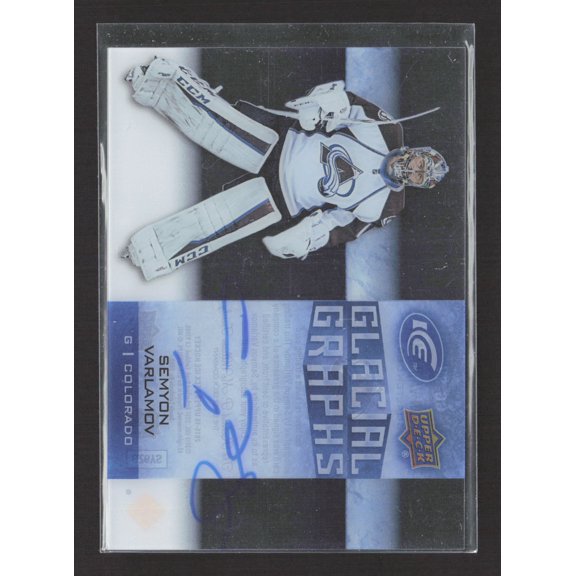 2016 2015 Upper Deck Ice Glacial Graphs Semyon Varlamov #GG-SV