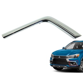 2016 2017 2018 2019 Compatible With Mitsubishi Outlander Sport Left Side Front Bumper Chrome Trim Lower Molding Driver