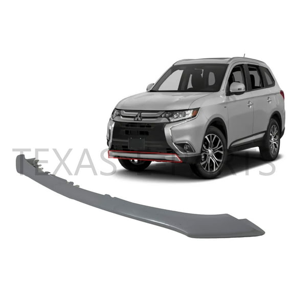 2016 2017 2018 Compatible With Mitsubishi Outlander Front Bumper Lower Valance Panel