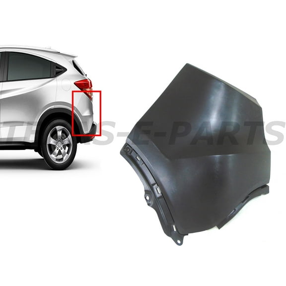 2016 2017 2018 Compatible with Honda HR-V HRV Rear Bumper Side Cover Left Driver Side