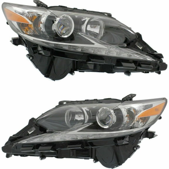 For 2016 2017 2018 Lexus ES300h Headlight Driver and Passenger Side DOT Certified Bulbs Included LX2518158 LX2519158 Replaces 81070-33550, 81140-33A50 High Beam