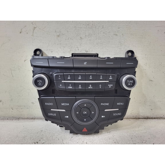 Pre-Owned 2016-2018 Ford Focus Radio Control Panel OEM LKQ - Verify Specific Vehicle Fitment In Description - (Good)