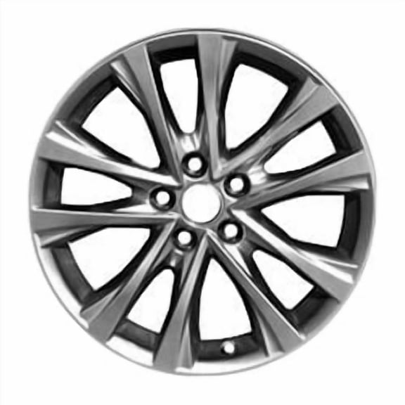 2016-2018 Toyota RAV4 New 18" Hyper Silver Replacement Wheel Rim