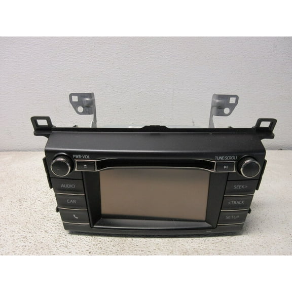 Pre-Owned 2016-2018 Toyota Rav4 Radio Receiver w/Display 100581 OEM LKQ - Verify Specific Vehicle Fitment In Description - (Good)