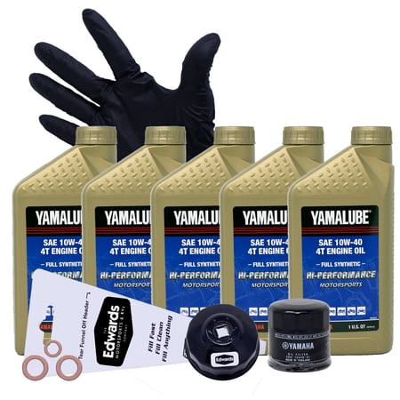 2016 - 2020 Yamaha YXZ1000 R/EPS/SS Side by Side(Full Synthetic) Oil Change Kit