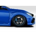 thumbnail image 1 of Duraflex Speedster Widebody Front Fender Flares, 4 Pieces, for 2016-2021 Honda Civic HB, 1 of 1