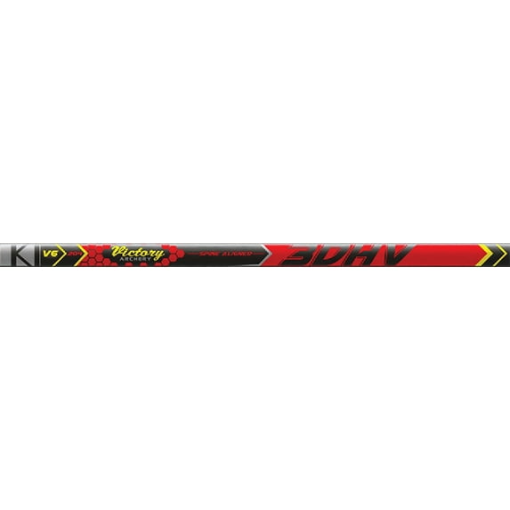 2016 3Dhv .204 Sport Target 800 Raw Unfletched Shaft With Unibushing And F Nock