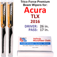 thumbnail image 1 of 2016 Acura TLX Performance Beam Wipers (Set of 2), 1 of 3