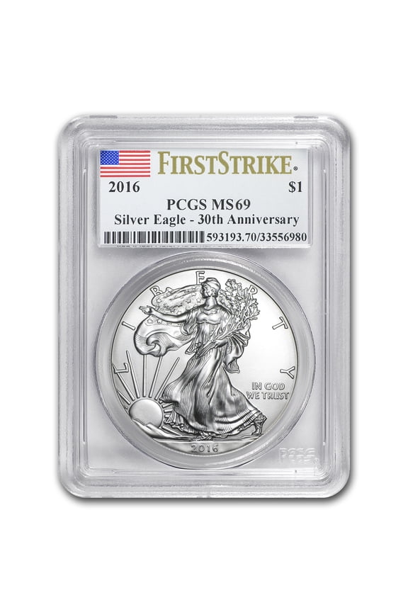 2016 American Silver Eagle MS-69 PCGS (FirstStrike)