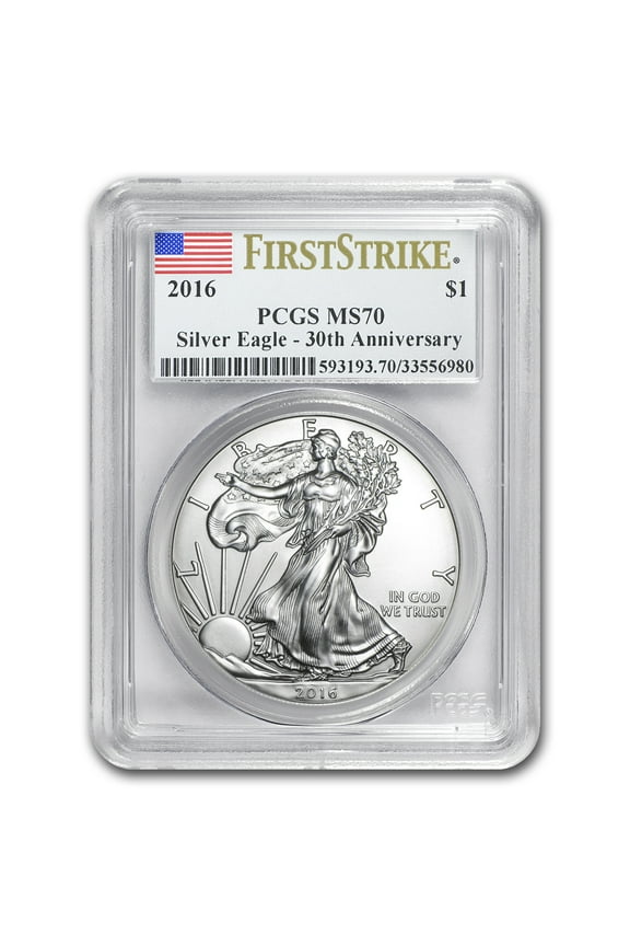 2016 American Silver Eagle MS-70 PCGS (FirstStrike)