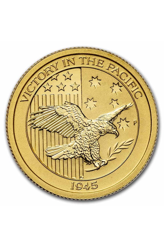 2016 Australia 1/10 oz Gold Victory in the Pacific BU