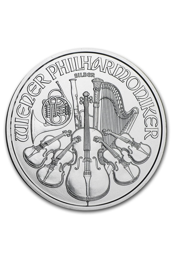 2016 Austria 1 oz Silver Philharmonic BU