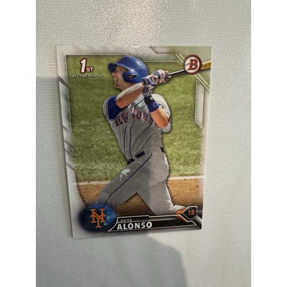 2016 Bowman Pete Alonso #92 Rookie Near Mint or Better Baseball Card New York Mets