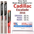 thumbnail image 1 of 2016 Cadillac Escalade Beam Blade Wipers (Set of 3) w/Rear Wiper, 1 of 4