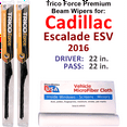 thumbnail image 1 of 2016 Cadillac Escalade ESV Performance Beam Wipers (Set of 2), 1 of 3