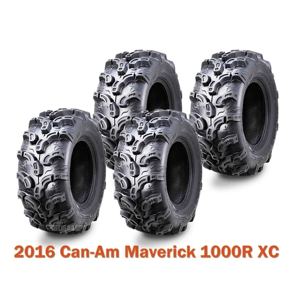 2016 Can-Am Maverick 1000R XC Complete Set ATV Tires 27x9-12