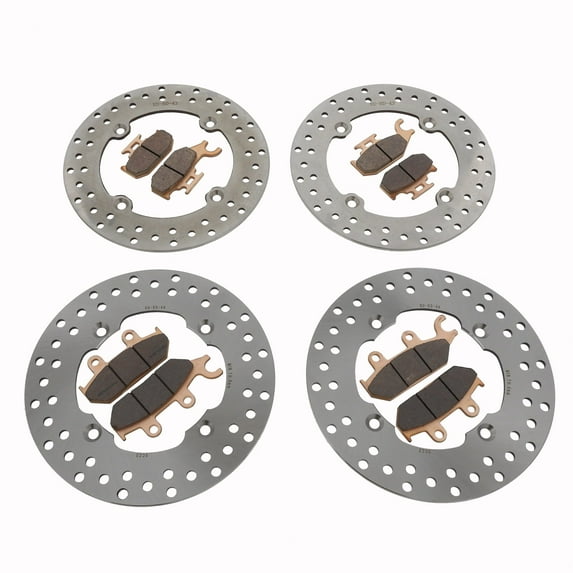 2016 Can-Am Maverick XDS 1000R 4x4 Front & Rear Brake Rotors & Brake Pads