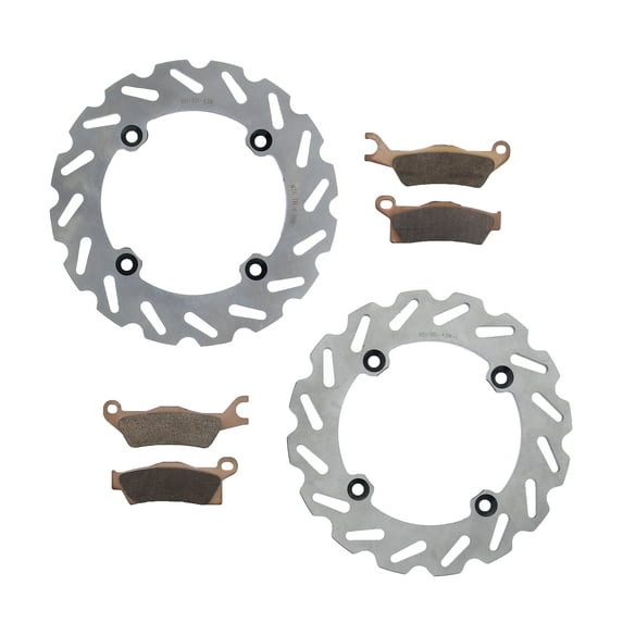 2016 Can-Am Renegade XXC 570 4x4 Front RipTide Brake Rotor Discs & Brake Pads