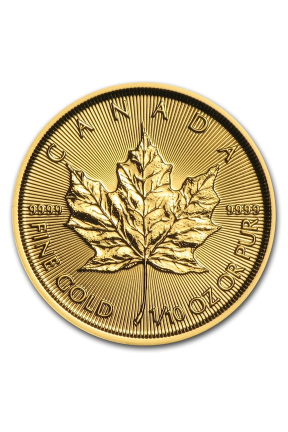 2016 Canada 1/10 oz Gold Maple Leaf BU