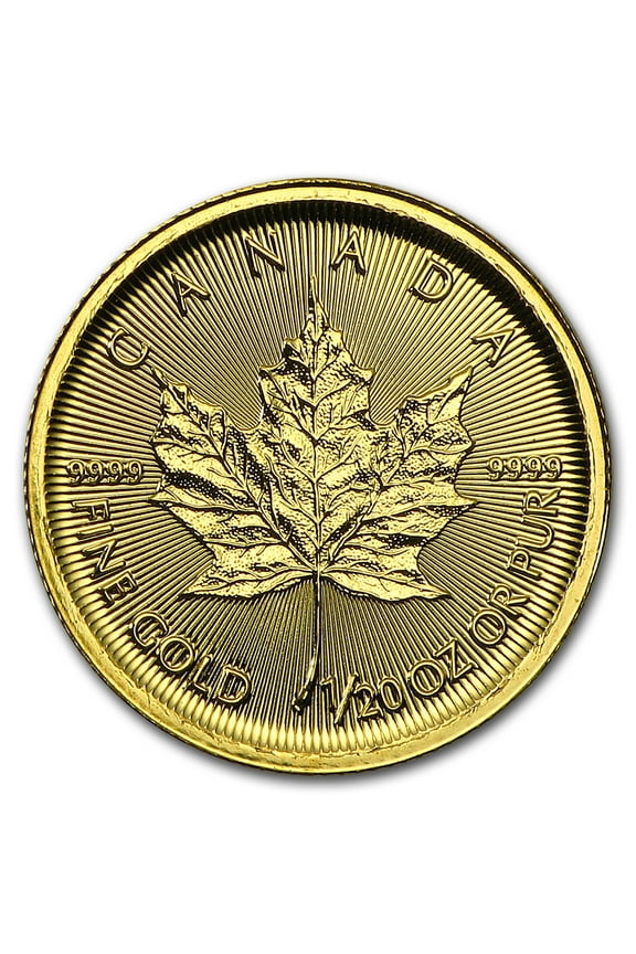 2016 Canada 1/20 oz Gold Maple Leaf BU