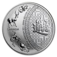 thumbnail image 1 of 2016 Canada 1 oz Silver $5 Five Blessings BU, 1 of 2