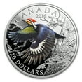 thumbnail image 1 of 2016 Canada 1 oz Silver Migratory Birds (Pileated Woodpecker), 1 of 5