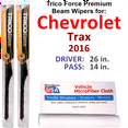 thumbnail image 1 of 2016 Chevrolet Trax Performance Beam Wipers (Set of 2), 1 of 3